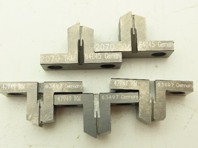 TKM 47949 2070 Sheeter Slitter Knives Wire Guide Lot of 5