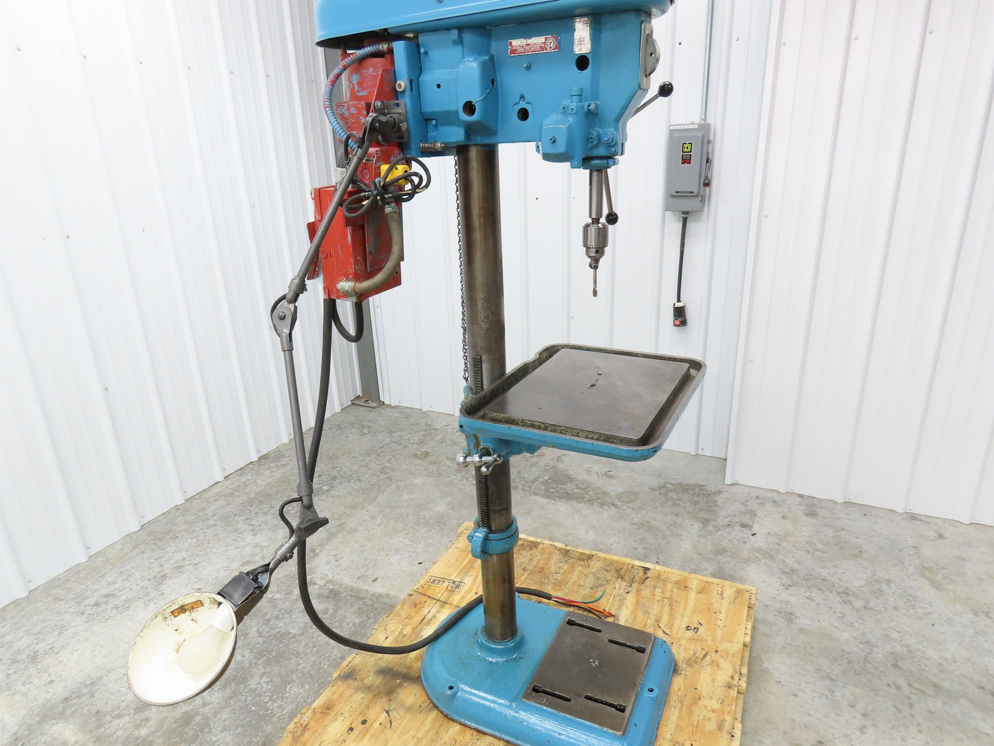 Rockwell Delta 17-600 Drill Press 17" #2 Morse Taper 5" Stroke 3/4 HP 230/460V