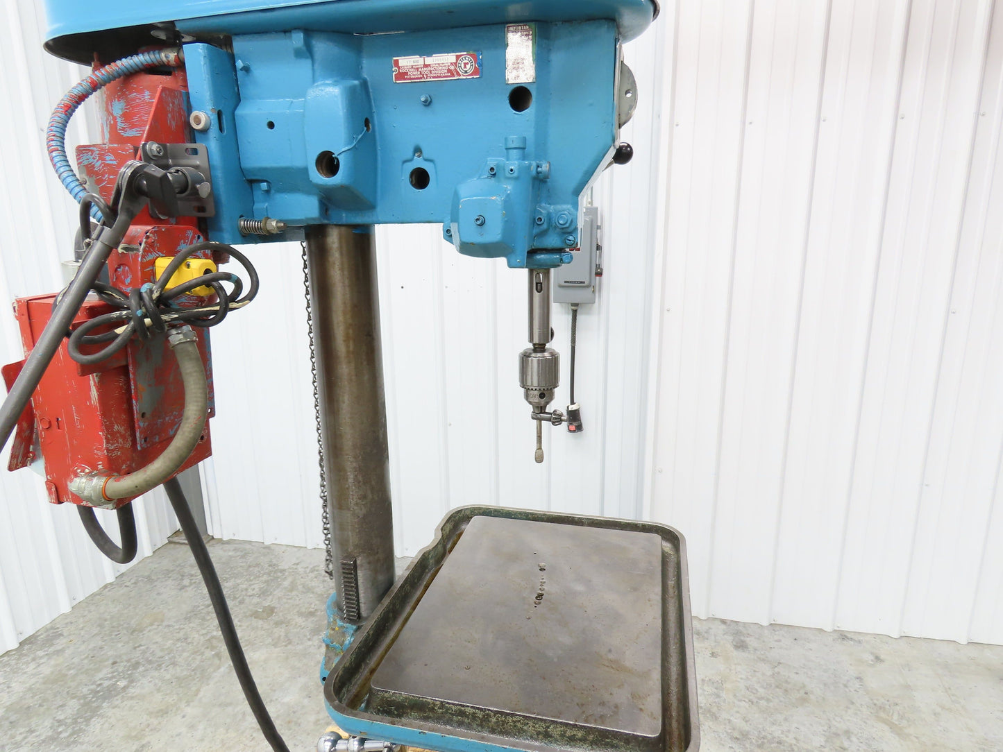 Rockwell Delta 17-600 Drill Press 17" #2 Morse Taper 5" Stroke 3/4 HP 230/460V