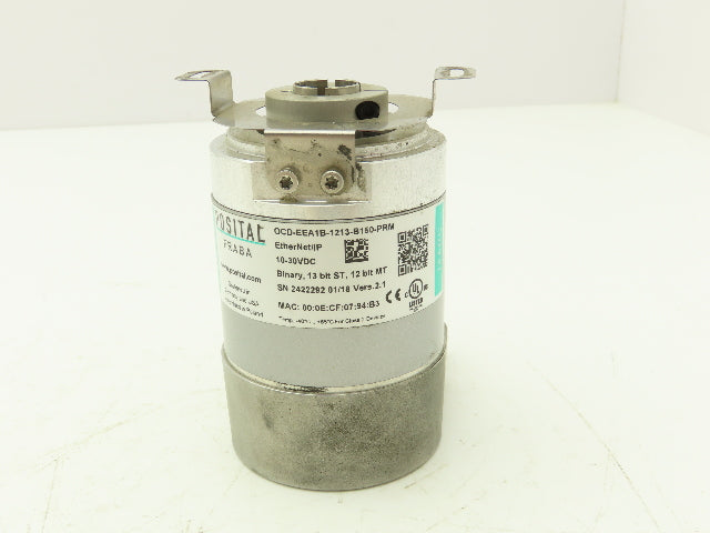 Posital Fraba OCD-EEA1B-1213-B150-PRM IXARC EtherNet/IP Rotary Encoder 13 Bit