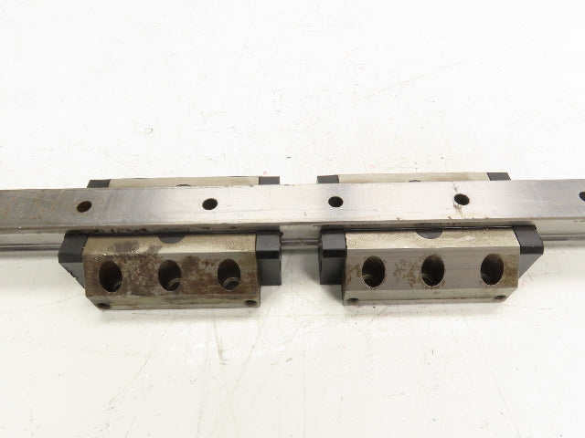 Star 35 Linear Bearing 2-Block LM Guide Rail 34mm x 670mm 26.6"L