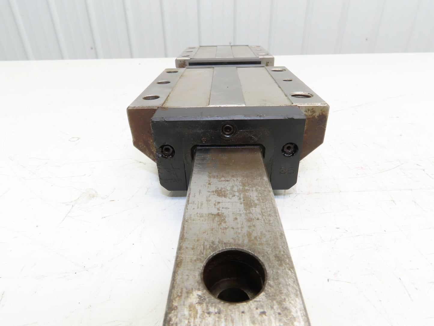 Star 35 Linear Bearing 2-Block LM Guide Rail 34mm x 670mm 26.6"L