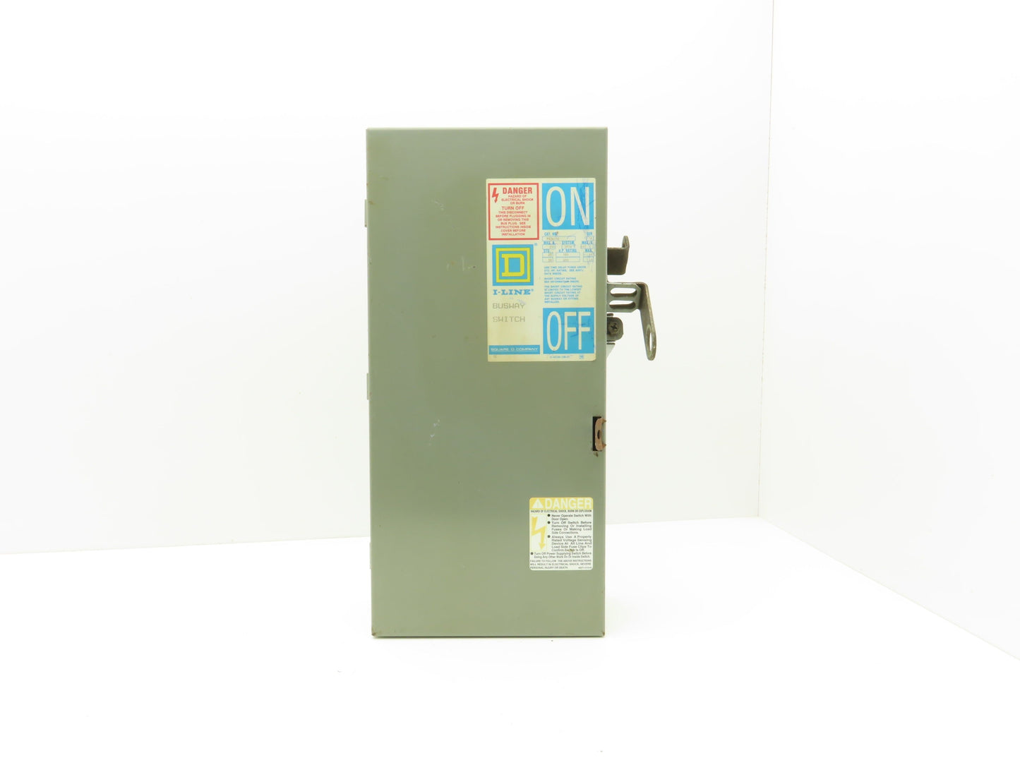 Square D PQ3610G I-Line Busway Unit 100A 480V 60HP 3 Pole 3Ph Fused