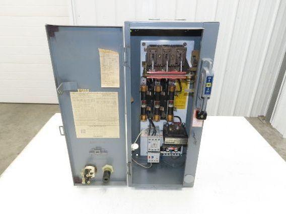 Square D 8538SBG13S Fusible Combination Starter 193-EEDB Heater Size 0 30A 3PH