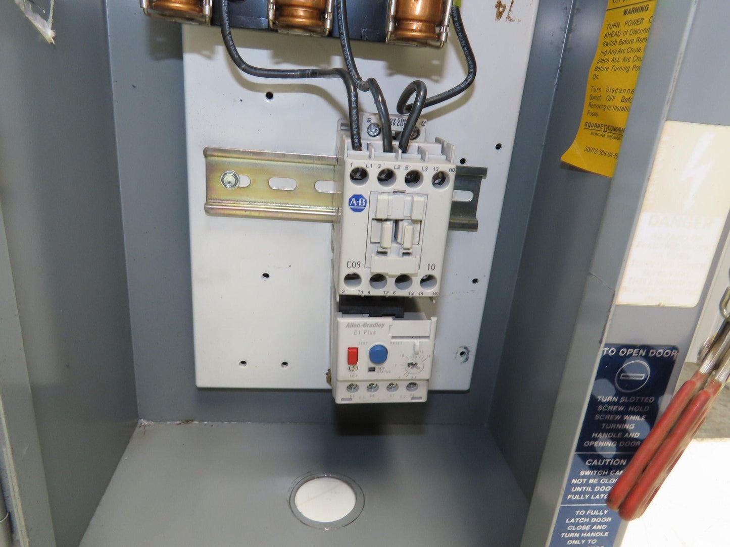 Square D 8538SCA24FT Fusible Combination Starter 193-EEDB Heater Size 0 30A 3PH