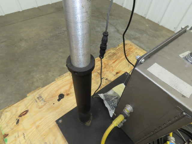 Guhl 3100 Collamat Label Applicator Adjustable Stand Air Blow 2.5" Wide Max