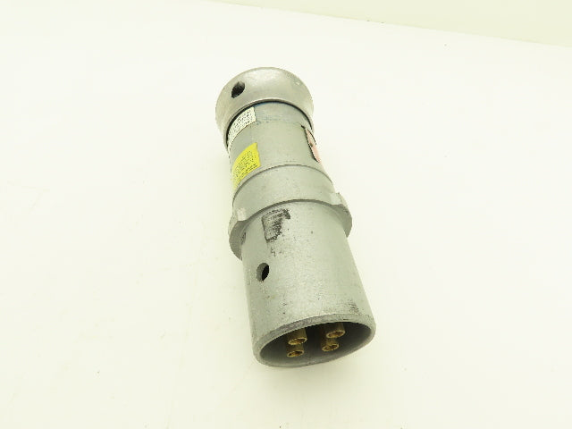 Appleton CPH-6034A Delayed Action Plug 30/60A 240/480V 3PH 3W 4P Solder Wired