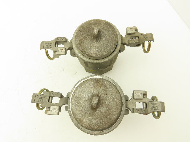 Dixon D-250 Camlock 2-1/2" Cam & Groove Coupler Female NPT w/Dust Cap Lot of 2