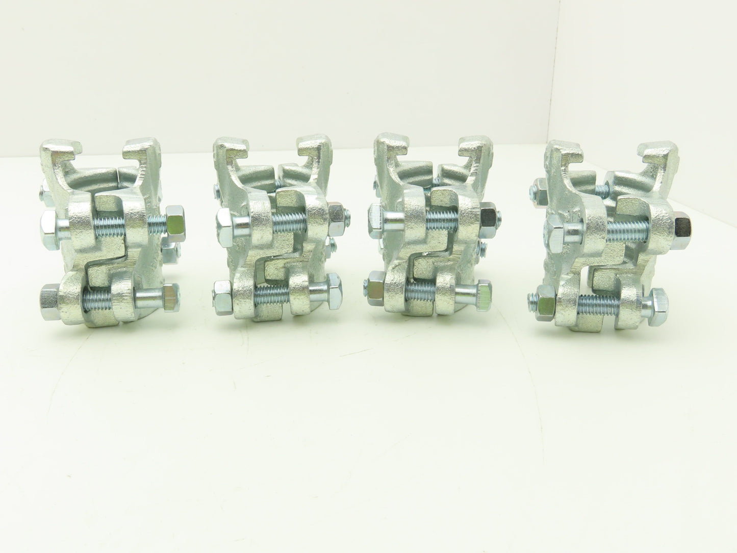 Dixon Boss BU24 1-1/2" Hose Clamp 4-Bolt 2 Grip Fingers Lot of 4