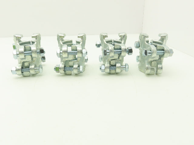 Dixon Boss BU24 1-1/2" Hose Clamp 4-Bolt 2 Grip Fingers Lot of 4