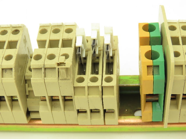 Weidmuller SAK 4mm² 36A Terminal Fuse DIN Rail 40" Lot of 136