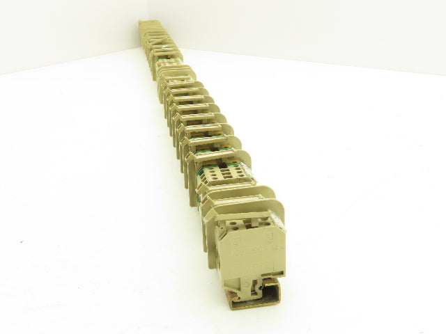 Weidmuller SAK 4mm² 36A Terminal Fuse DIN Rail 40" Lot of 136
