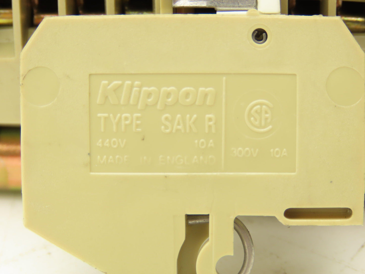 Weidmuller SAK 4mm² 36A Terminal Fuse DIN Rail 40" Lot of 136