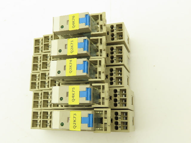 Omron G2R-2-SND1 Relay With Base 250VAC 30VDC 5A Lot of 5