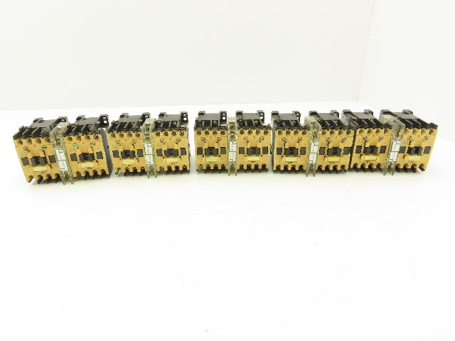 Allen Bradley Motor Starter Reversing Contactor 575V 7.5HP 40A 3 PH Set Lot of 5