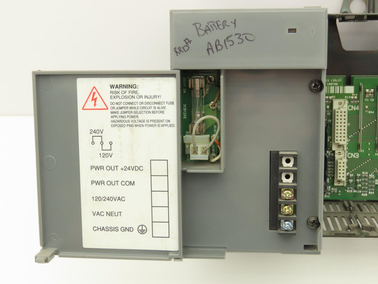 Allen Bradley 1746-A13 1746-P2 SLC 500 Power Supply 13-Slot I/O Chassis Rack