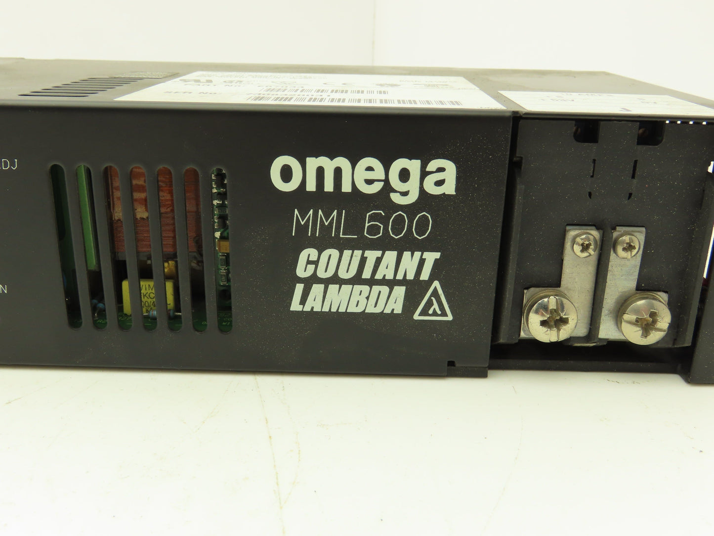 Omega MML600 Coutant Lambda Power Supply Unit 5/12/24/48VDC 600W Out Lot of 2