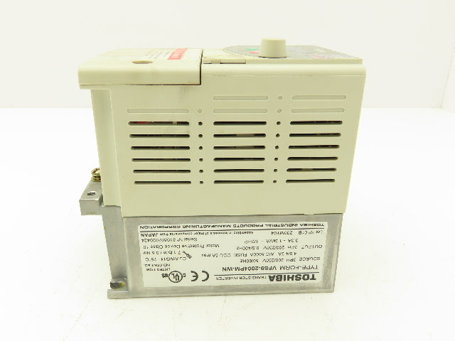 Toshiba VFS9-2004PM-WN Power Supply 3PH 230VAC In/Out 0.5-400Hz Out