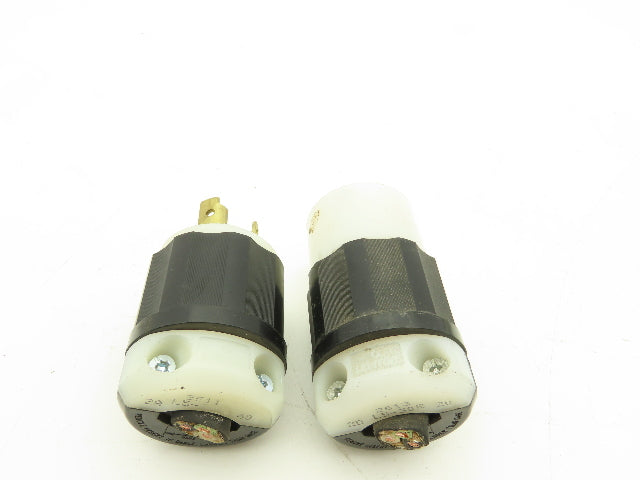 Leviton 2611 L5-30P 2613 L5-30R Male-Female Pair Twist Lock 30A 125V Lot of 10