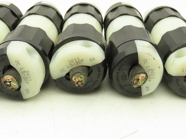 Leviton 2611 L5-30P 2613 L5-30R Male-Female Pair Twist Lock 30A 125V Lot of 10