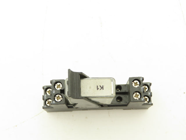 Elesta 119644 SGR 282 Relay 24VDC 8A/250VAC Lot of 16 with Bases