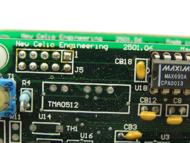 New Celio 2501.06 CAN-CPU PCB Circuit Board Stack of 2