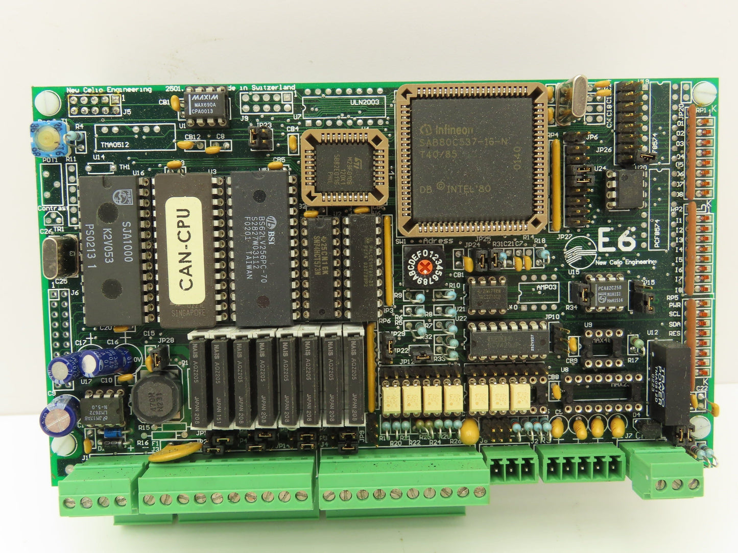 New Celio 2501.06 CAN-CPU PCB Circuit Board Stack of 2