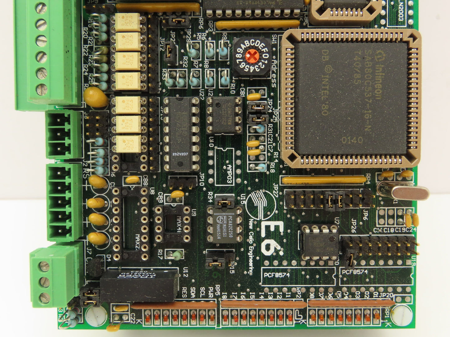 New Celio 2501.06 CAN-CPU PCB Circuit Board Stack of 2