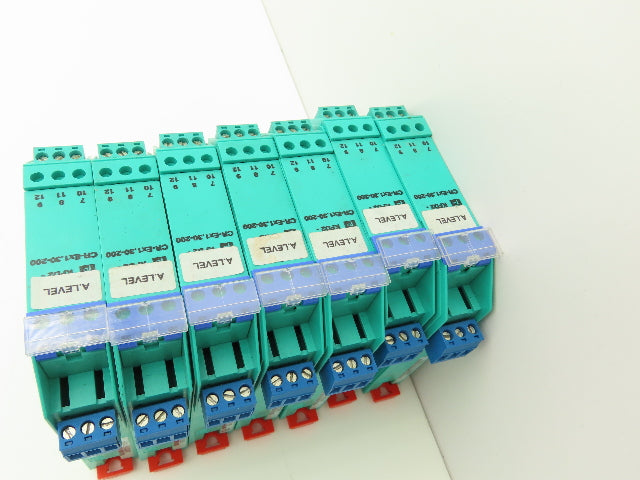Pepperl+Fuchs KFD2-CR-EX1.30-200 Transformer Isolated Repeater 20-30VDC Lot of 7