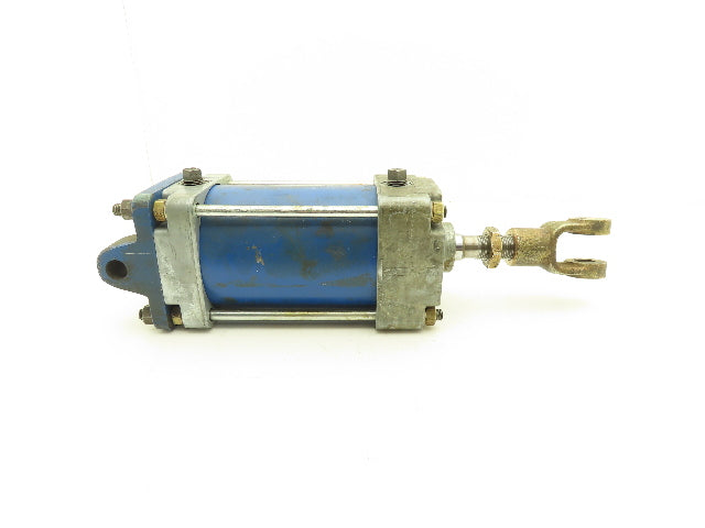Wabco Westinghouse Pneumatic Air Cylinder 5" Bore 4.87" 124mm Stroke Adj Cushion