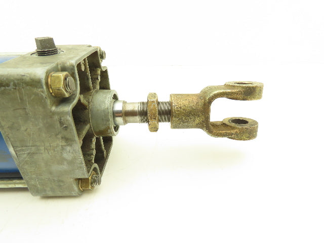 Wabco Westinghouse Pneumatic Air Cylinder 5" Bore 4.87" 124mm Stroke Adj Cushion