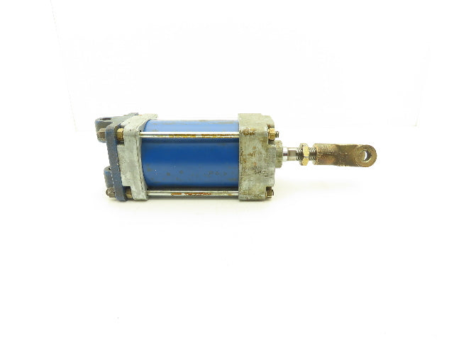 Wabco Westinghouse Pneumatic Air Cylinder 5" Bore 4.87" 124mm Stroke Adj Cushion