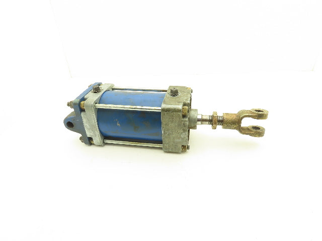 Wabco Westinghouse Pneumatic Air Cylinder 5" Bore 4.87" 124mm Stroke Adj Cushion