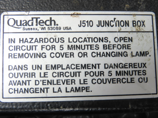 PressTech AGC Photo Eye Alignment Scanner Control Junction Box