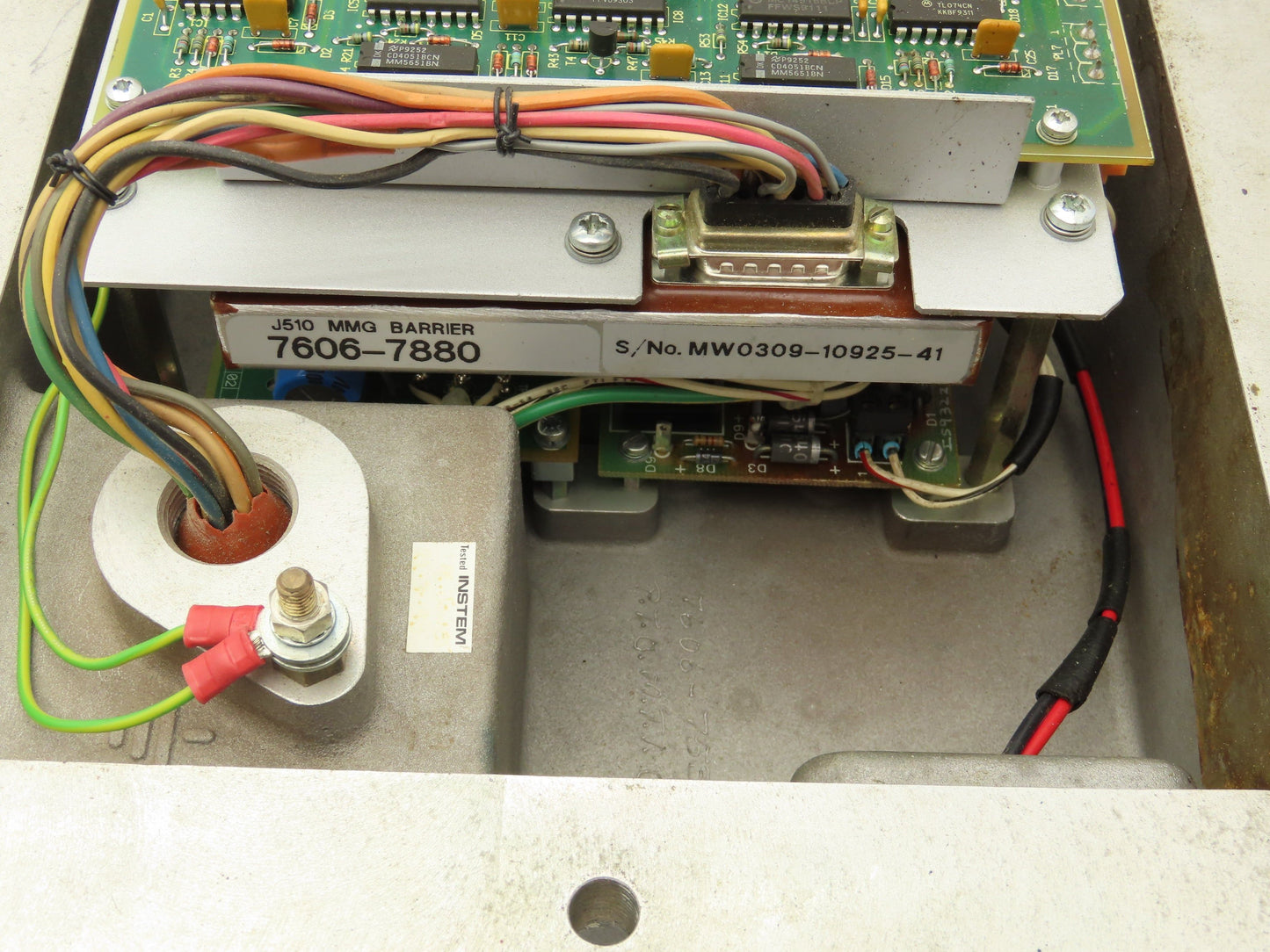 PressTech AGC Photo Eye Alignment Scanner Control Junction Box
