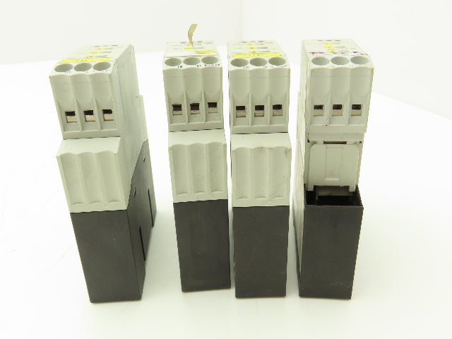 Eaton Moeller ETR4-69-A Timing Relay 24-240V AC/DC 0.05 Sec-100 Hrs Lot of 4