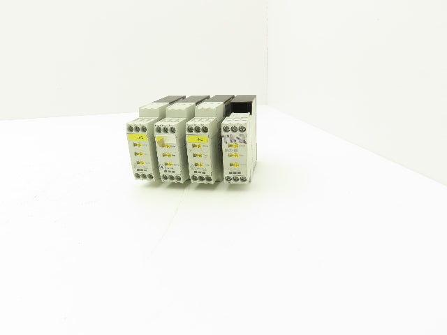 Eaton Moeller ETR4-69-A Timing Relay 24-240V AC/DC 0.05 Sec-100 Hrs Lot of 4