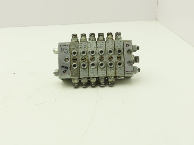 DropsA SX0-10 SX0-20 Modular Lubricator Divider Valve Manifold Block 1/8" BSP