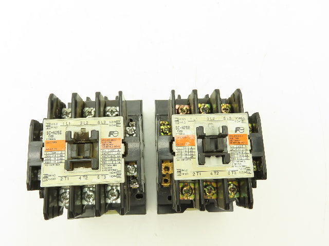 Fuji Electric SC35BAS SC-N2/SE Contactor 30HP 40A 600VAC Lot of 2