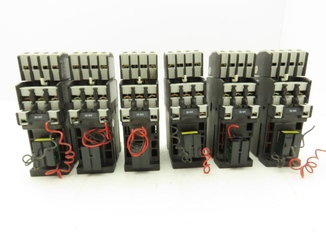Moeller DIL0MG DIL 0 M-G Manual Motor Starter Contactor 15HP 35A 600VAC Lot of 6