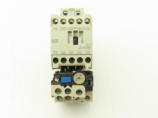 Mitsubishi MSOD-T20 SASR SD-T20 Contactor Overload Relay 7.5HP 18A 600VAC