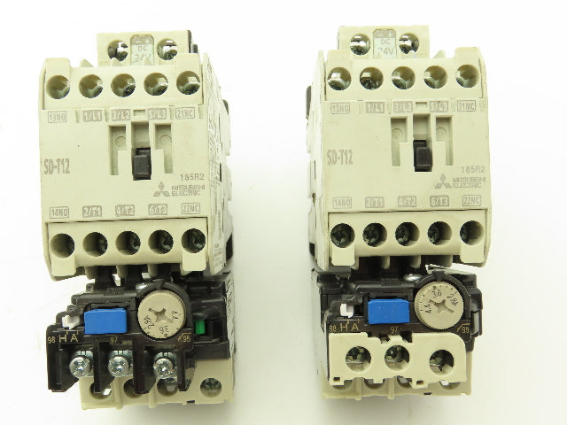 Mitsubishi MSOD-T12 SA SD-T12 Contactor Heater Overload Relay 7.5HP 13A Lot of 2