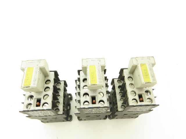 Siemens 3TF2001-0BB4 Contactor Block Diode Set 16A 600VAC 5HP Lot of 3