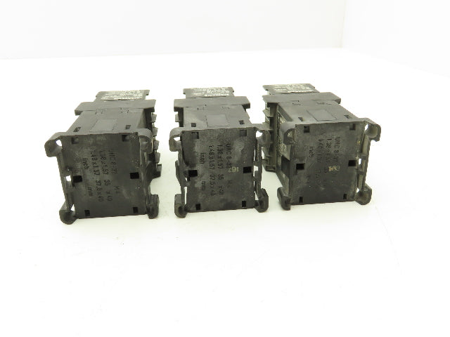 Siemens 3TF2001-0BB4 Contactor Block Diode Set 16A 600VAC 5HP Lot of 3