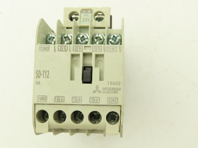 Mitsubishi SD-T12 SA Contactor 7.5HP 13A UT-SA21 Surge Suppressor 24V Lot of 3
