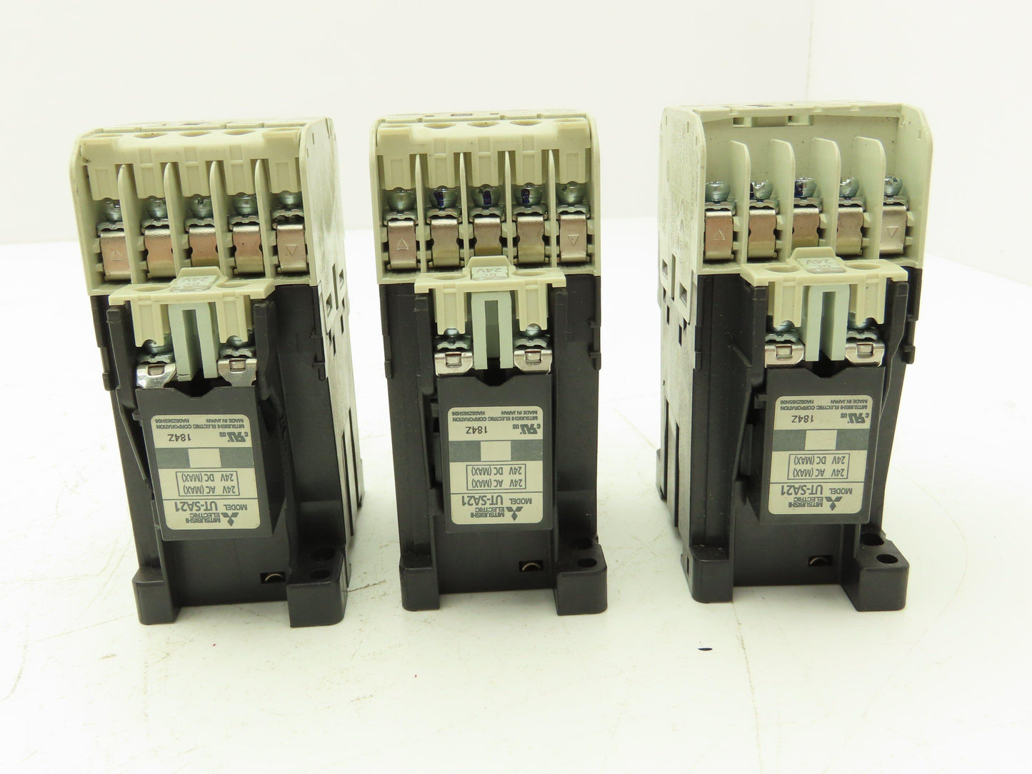 Mitsubishi SD-T12 SA Contactor 7.5HP 13A UT-SA21 Surge Suppressor 24V Lot of 3