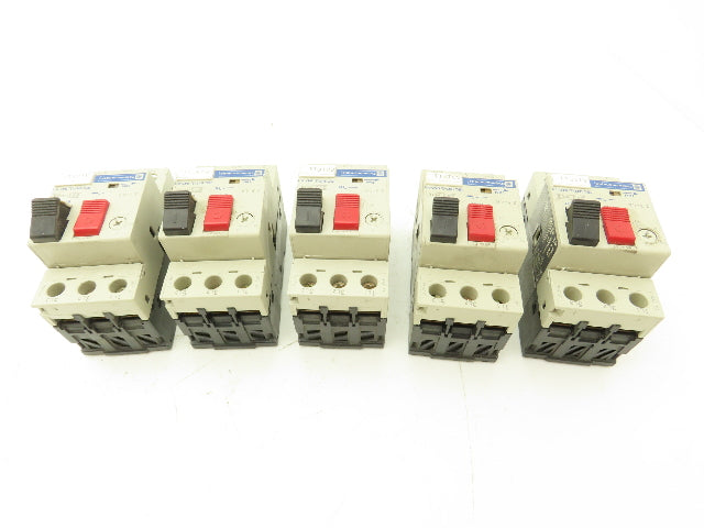 Telemecanique Contactor Manual Motor Starter 3-Pole 2.5-4A 600VAC 3HP Lot of 5