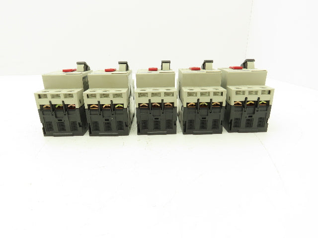 Telemecanique Contactor Manual Motor Starter 3-Pole 2.5-4A 600VAC 3HP Lot of 5