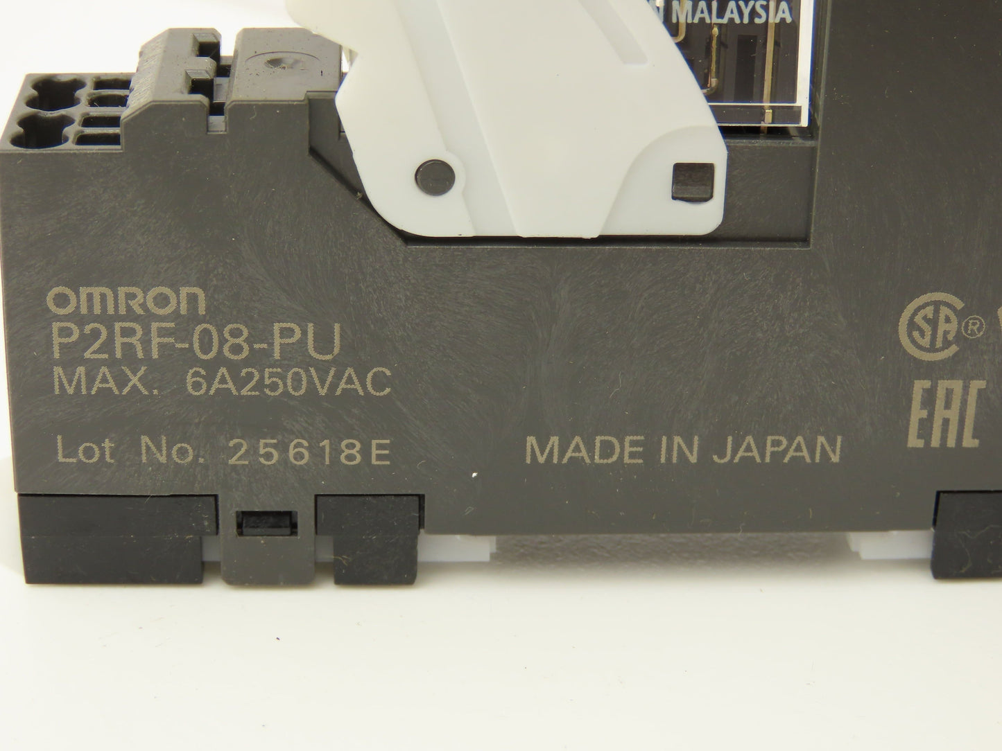 Omron G2R-2-SND P2RF-08-PU Relay 24VDC Coil 5A Base 250V 6A Lot of 6