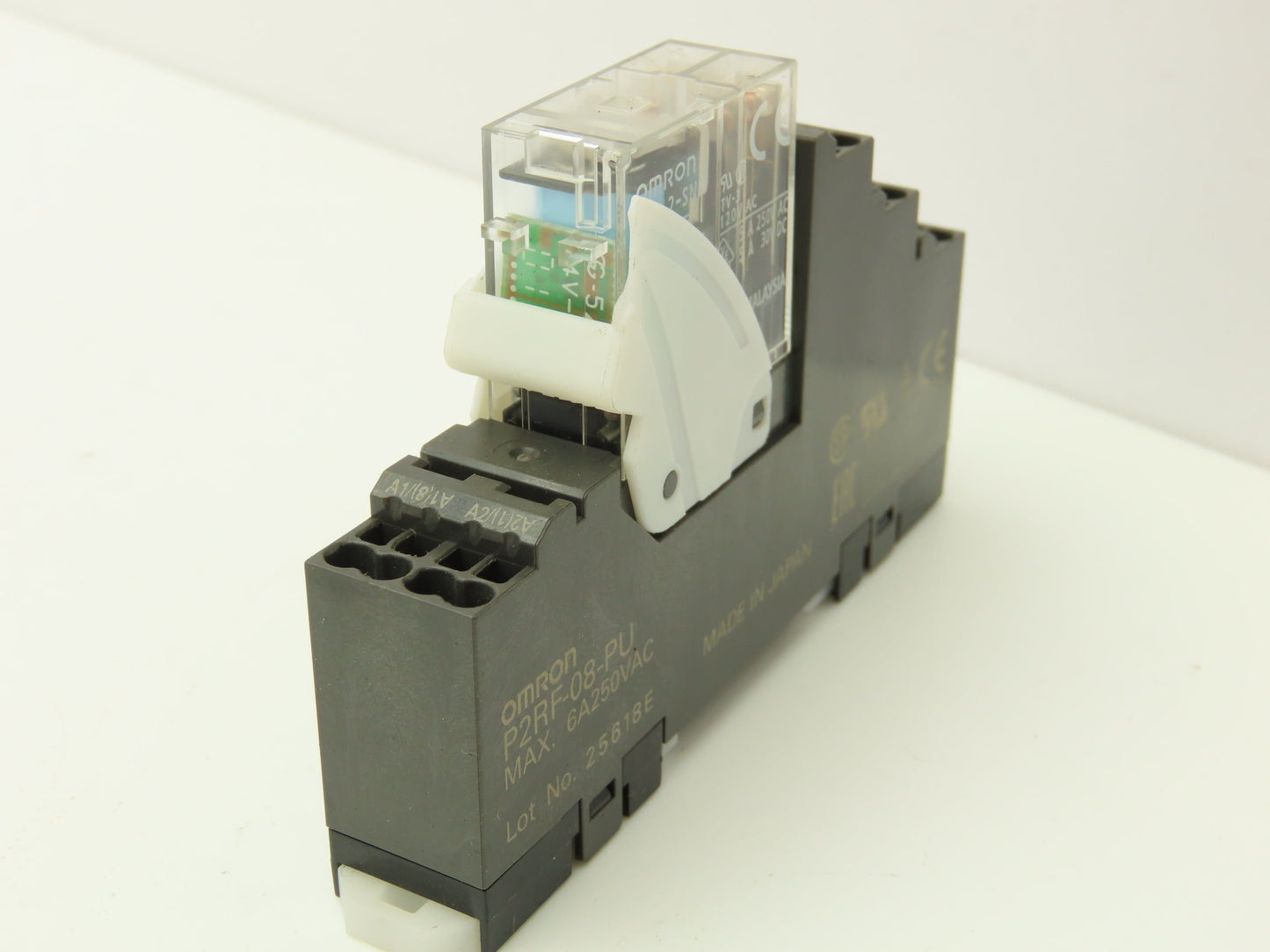 Omron G2R-2-SND P2RF-08-PU Relay 24VDC Coil 5A Base 250V 6A Lot of 6
